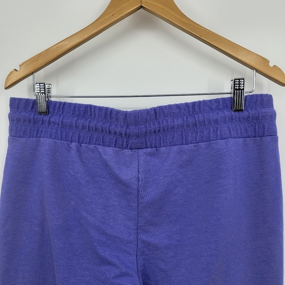 Free People Movement Sunny Skinny Sweats Joggers Violet LARGE NWT - Picture 7 of 16